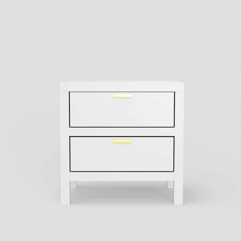 Carmel 2 Drawer Nightstand
