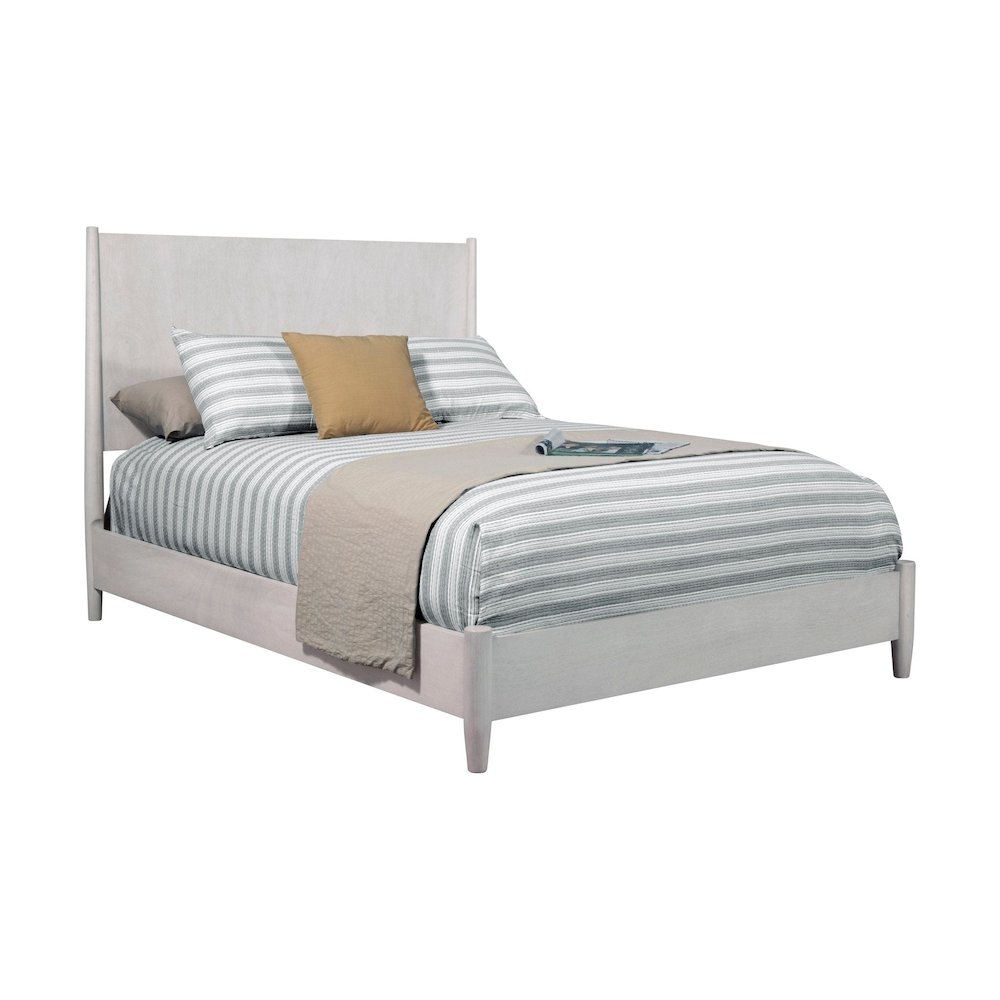 Flynn Mid Century Modern Standard King Panel Bed