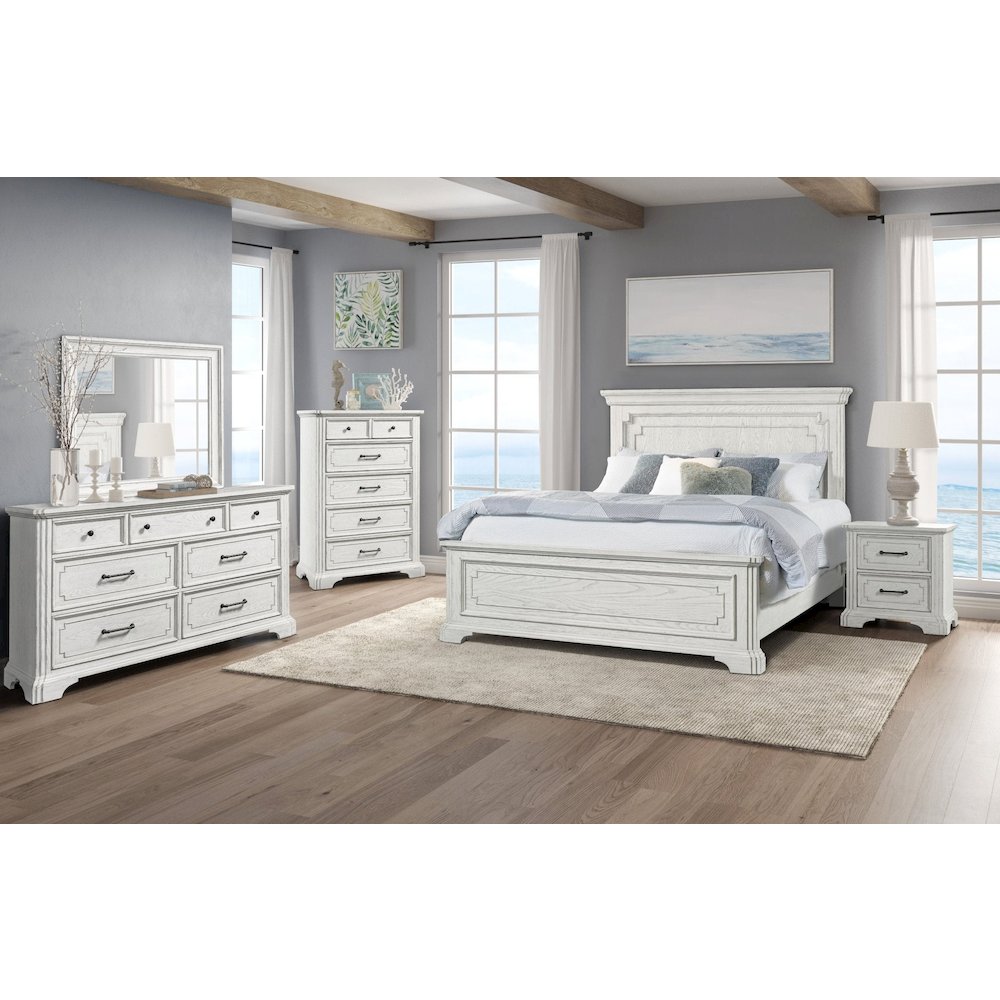 Clara Standard King Panel Bed
