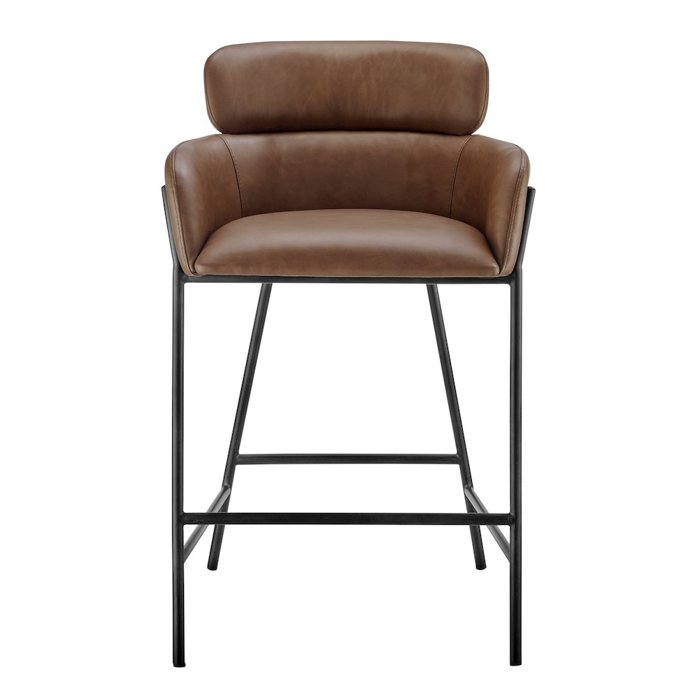 Finley Faux Leather Counter Stool