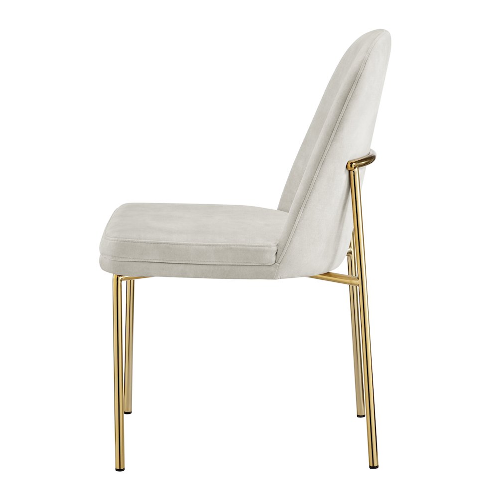 Keisha Velvet Dining Side Chair