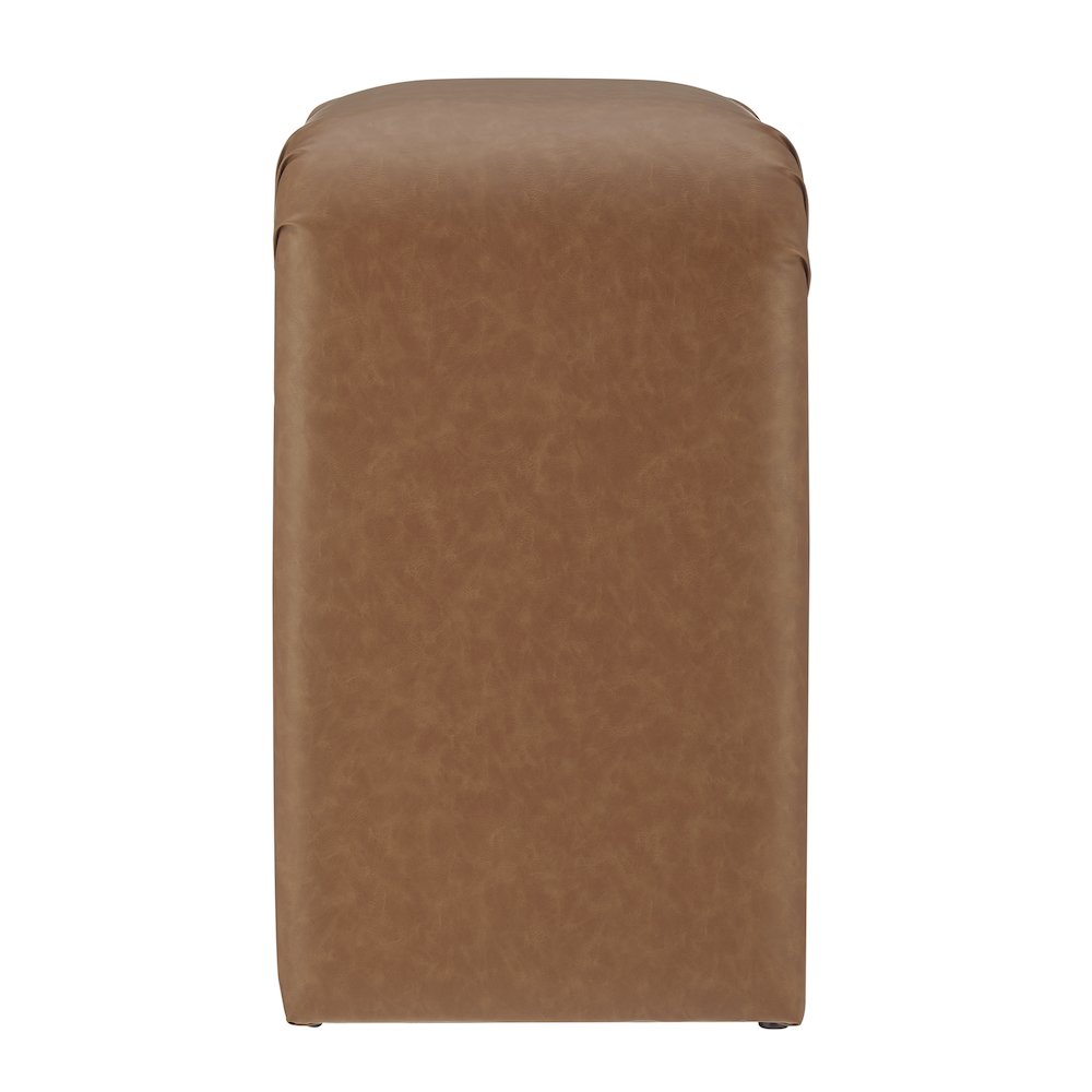 Jovanka Faux Leather Counter Stool