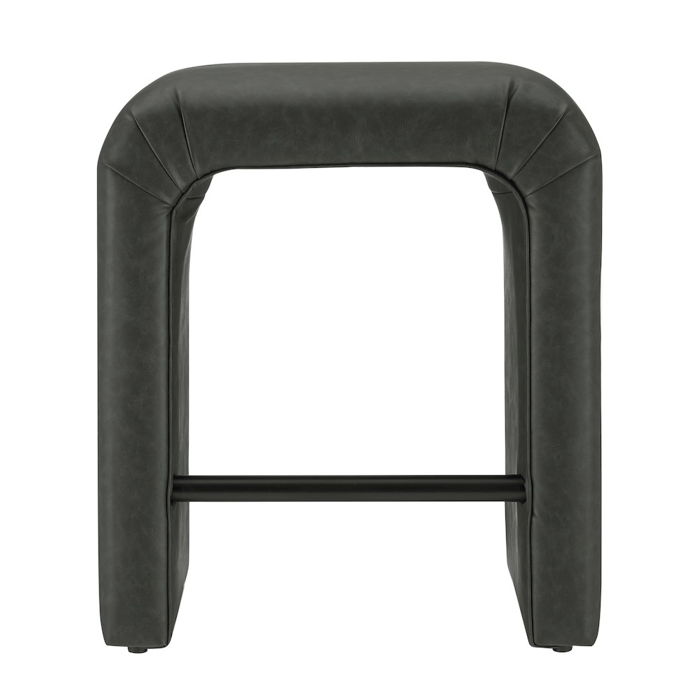 Jovanka Faux Leather Counter Stool