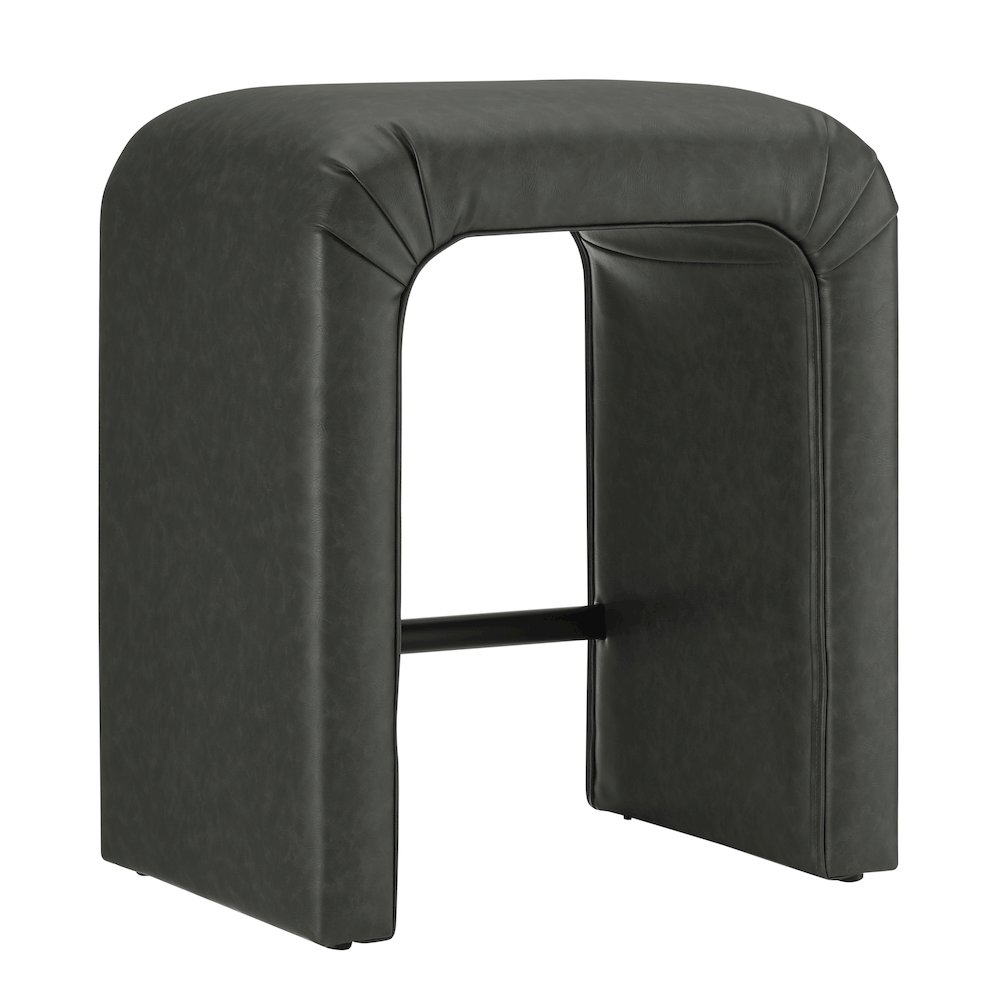 Jovanka Faux Leather Counter Stool