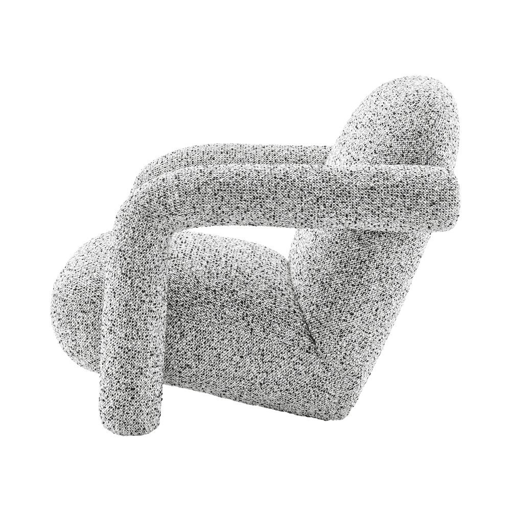 Maverick Boucle Accent Arm Chair