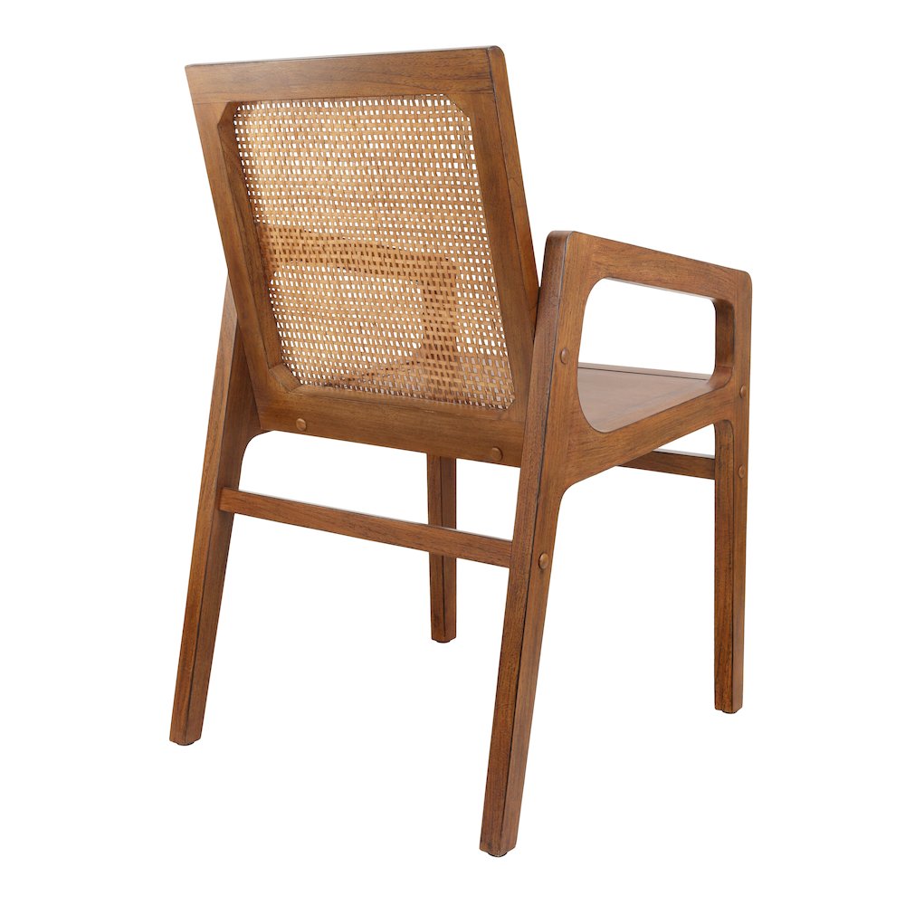 Davina Teak Dining Side Arm Chair
