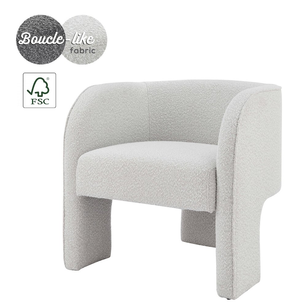 Matteo Boucle Accent Arm Chair