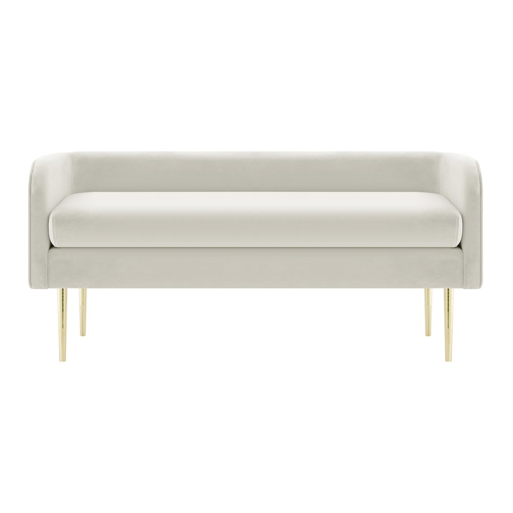 Marsha Velvet Bench