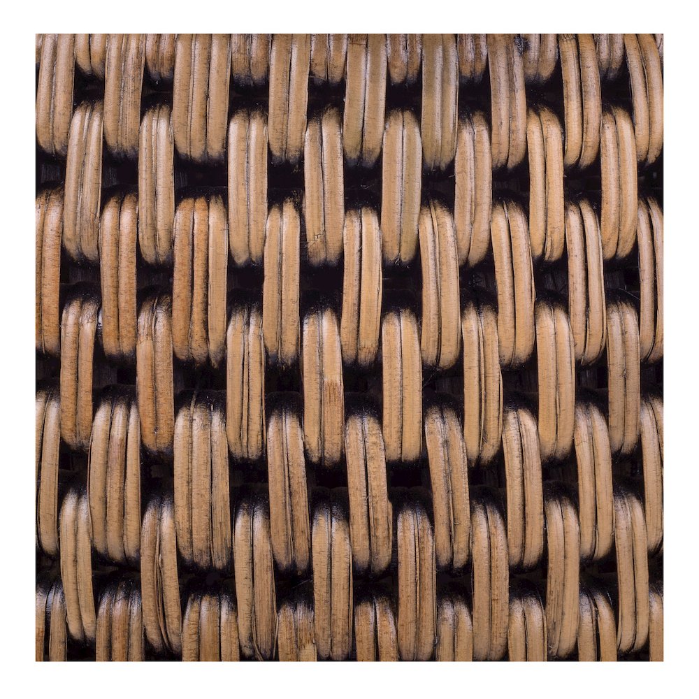 Kamari Rattan Side/End Table w/ Wood Top