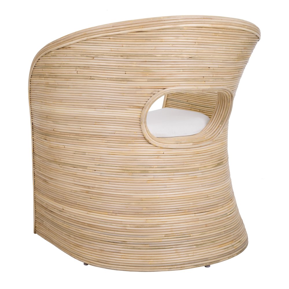 Marissa Rattan Accent Arm Chair