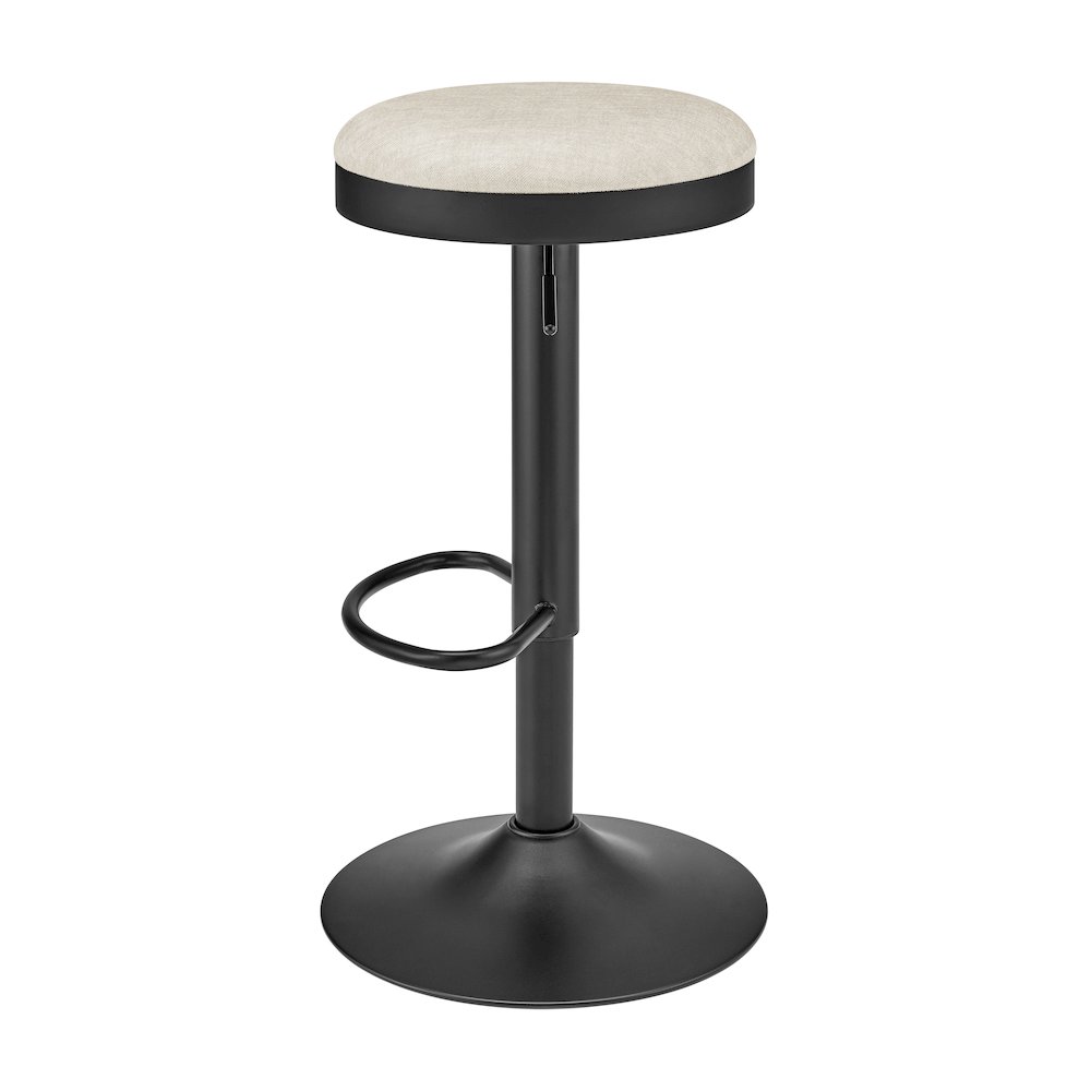 Juno Velvet Gaslift Swivel Bar Stool