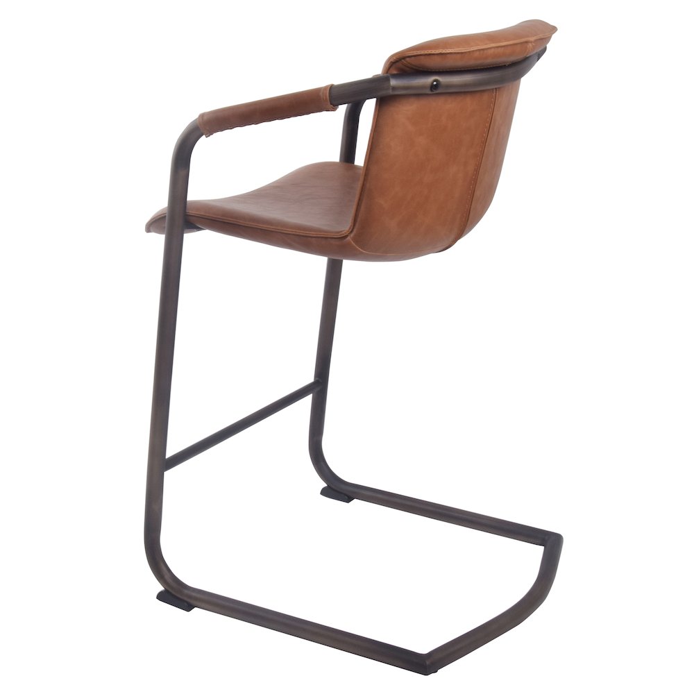 Indy Faux Leather Counter Stool