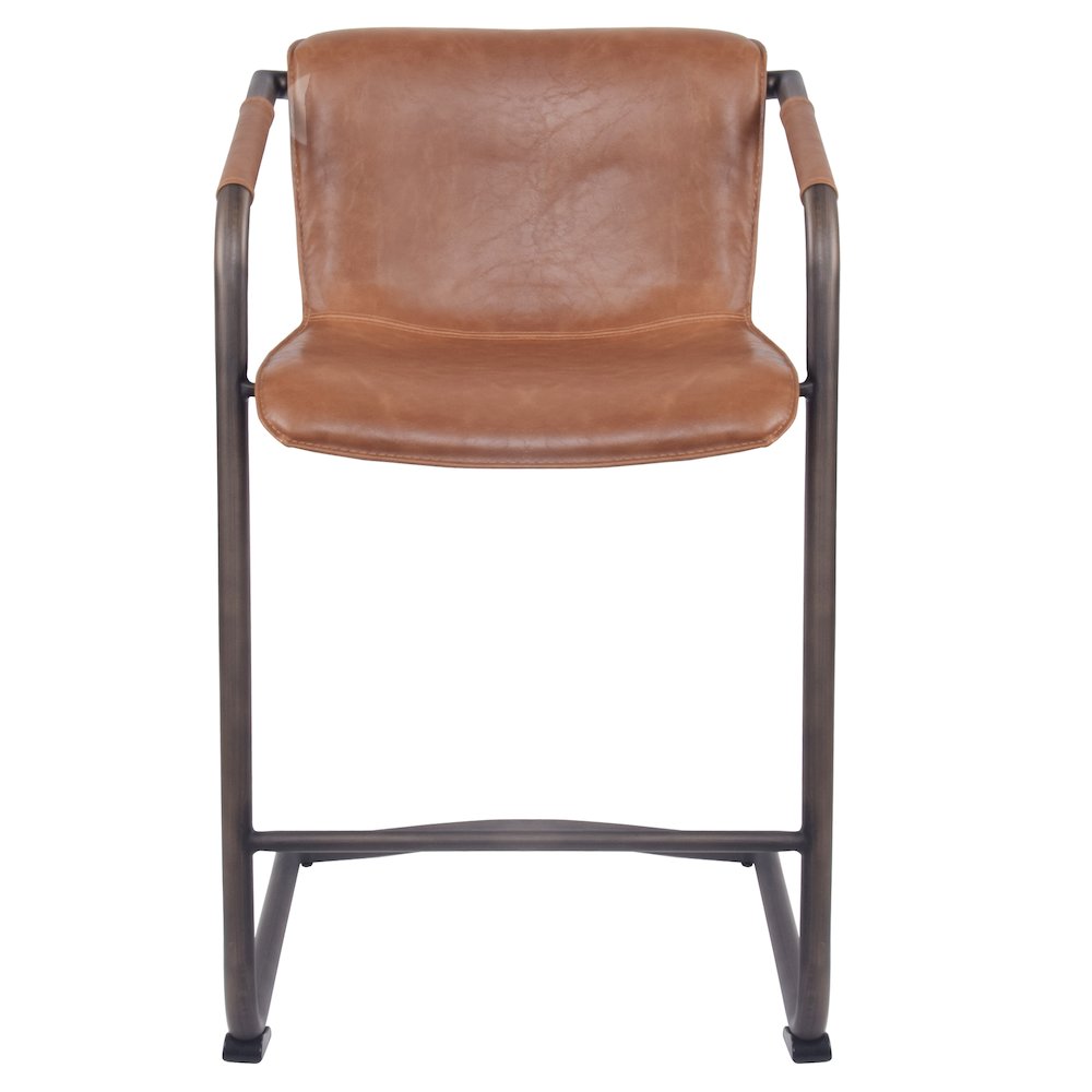 Indy Faux Leather Counter Stool