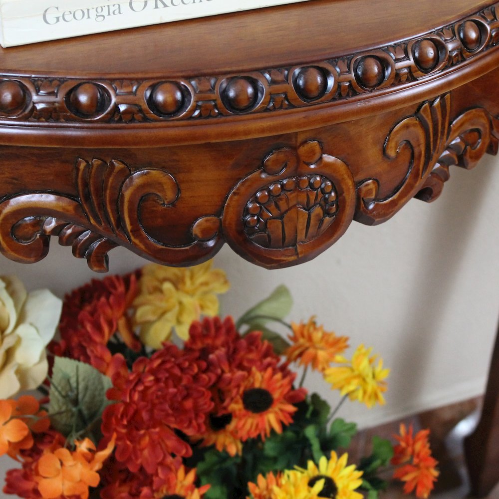 Carved Console Table