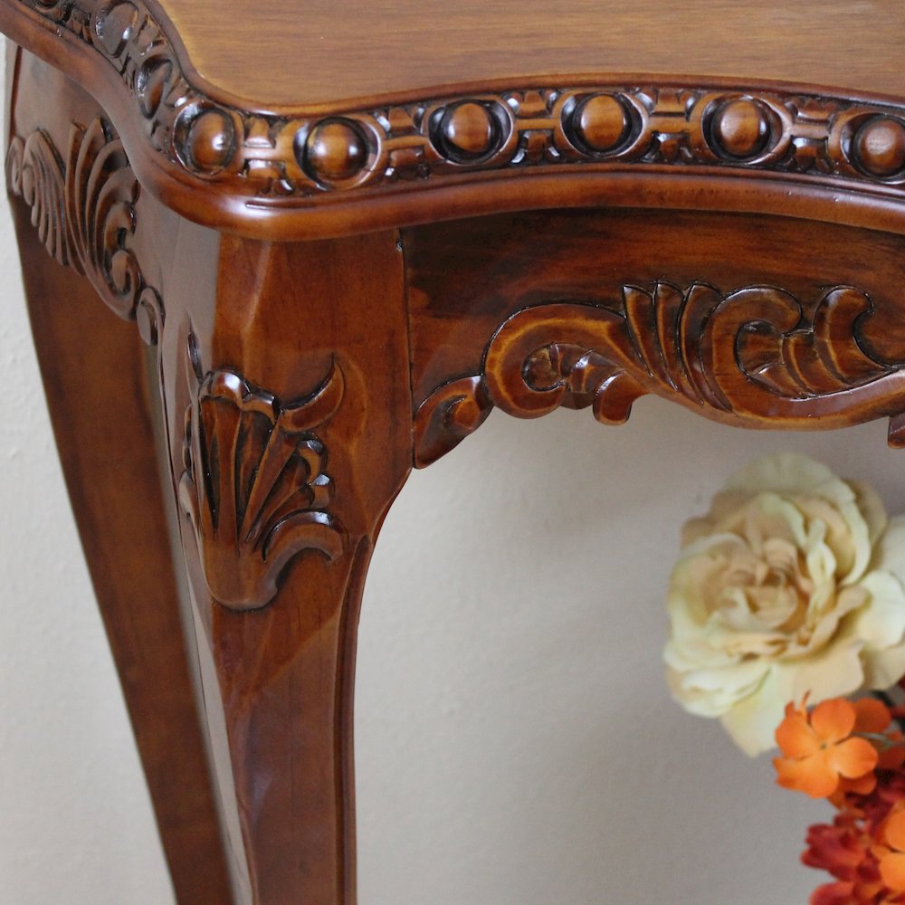 Carved Console Table