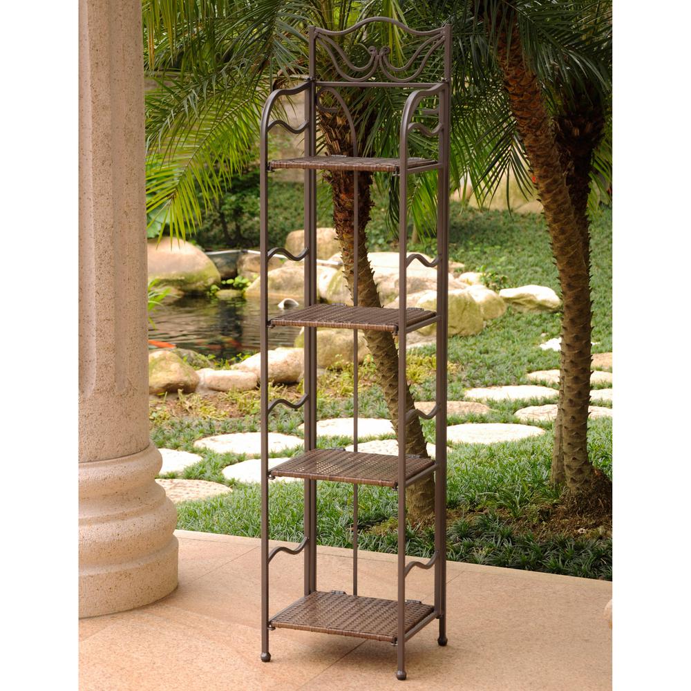 Valencia 4-Tier 12″ Wide Plant Stand