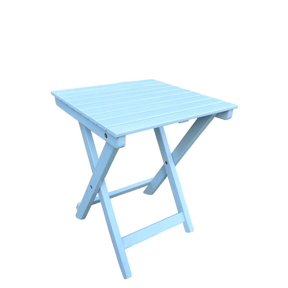 Acacia 16-inch Folding Side Table