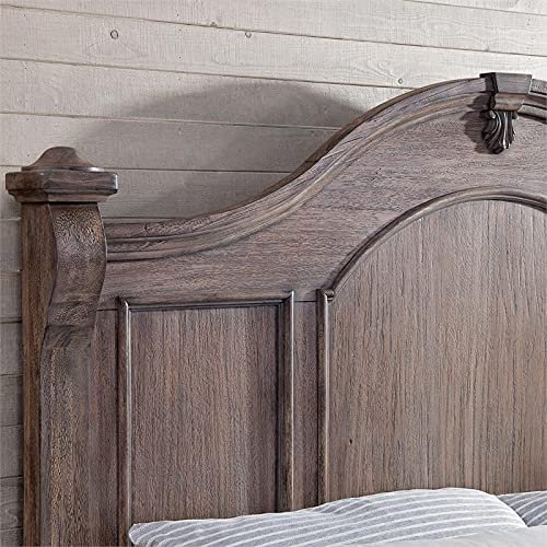 Heirloom 5/0 Poster Headboard – Rustic Charcoal