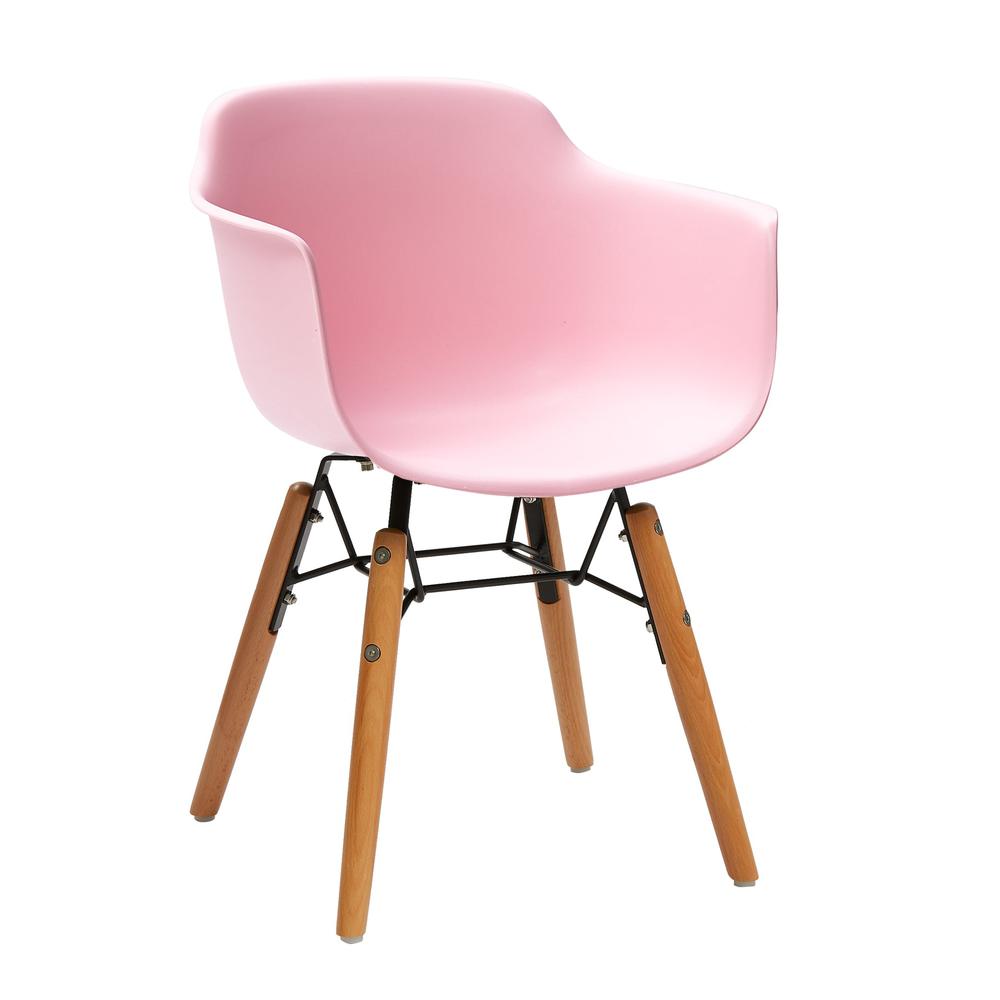 Midcentury Polypropylene Kids Side Chair