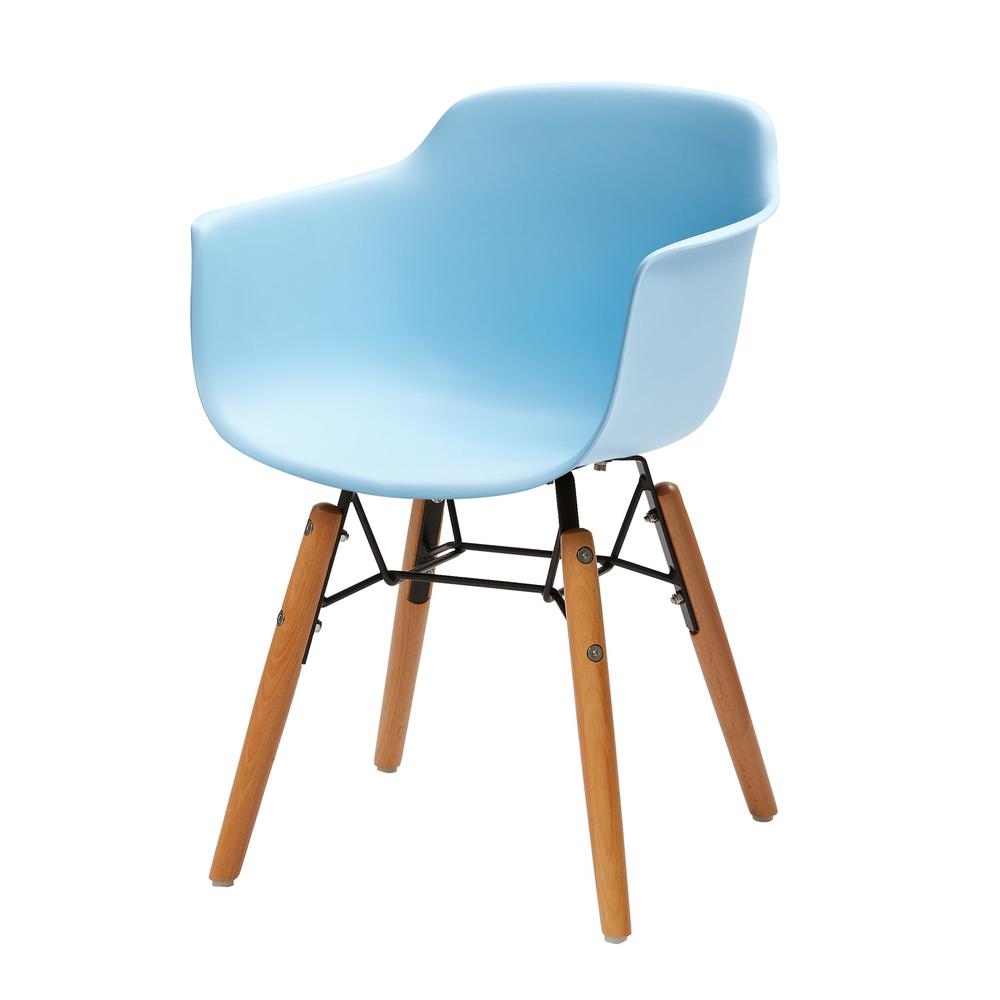 Midcentury Polypropylene Kids Side Chair