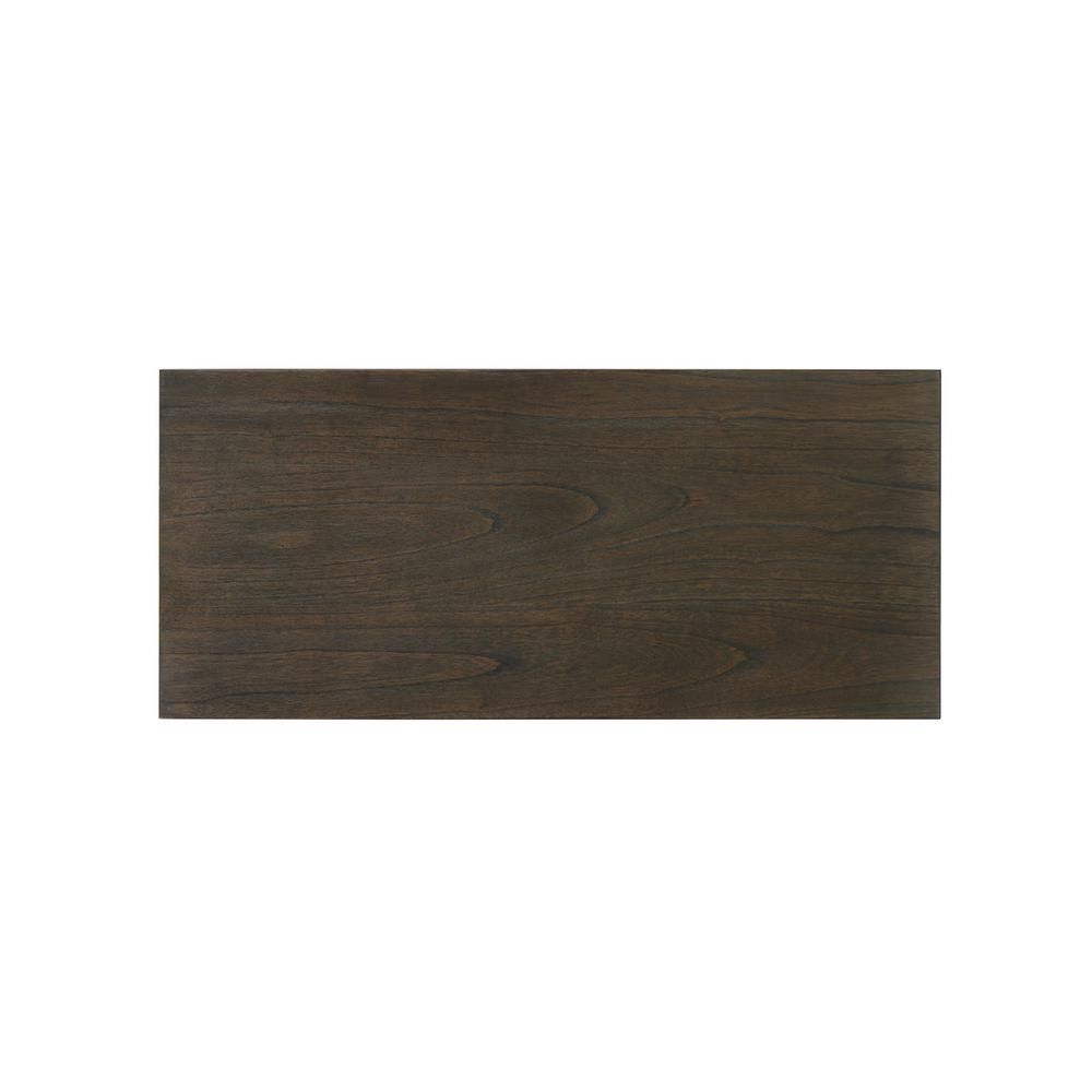 Bistro Vintage Walnut 72″ Wide Contemporary Rectangle Dining Table with 16″ Wide Extension Leaf