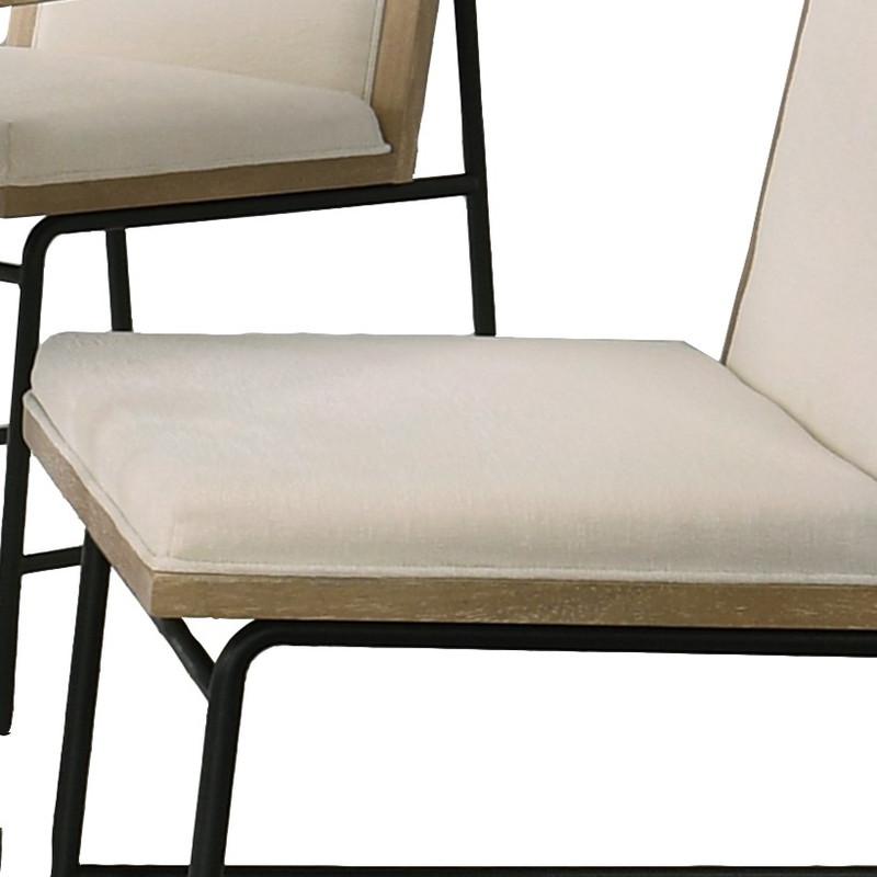Torrance Set of 2 Oak Finish Dining Chairs