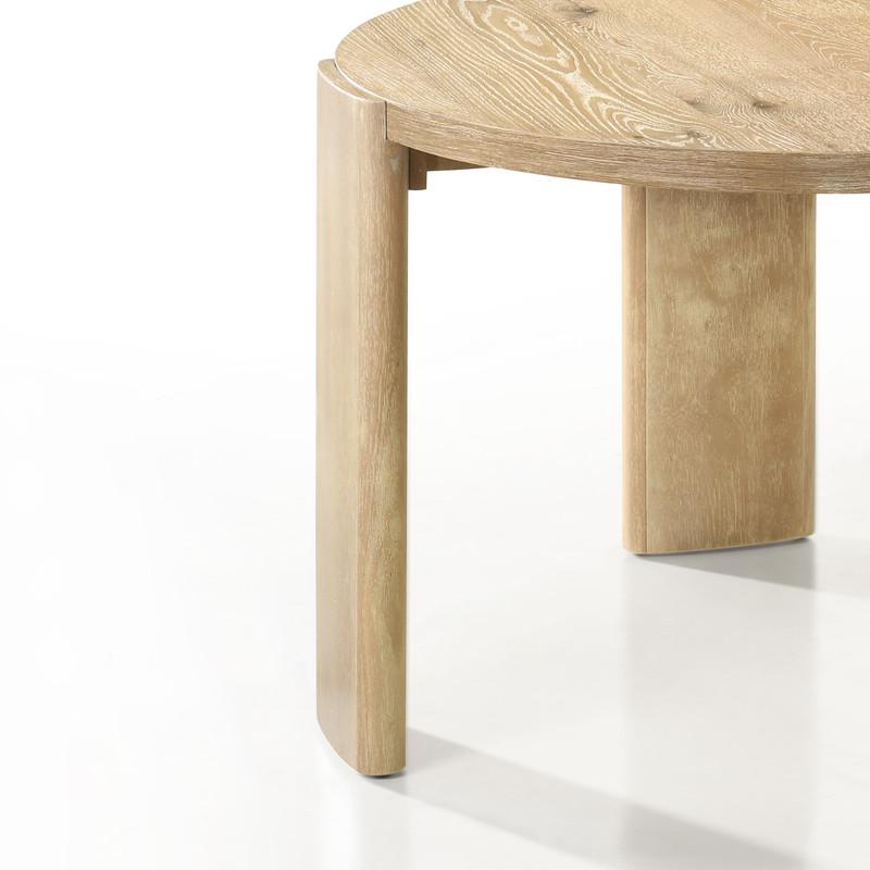 Bowen Oak Finish 47″ Round Dining Table