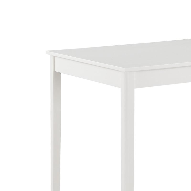 Lavinia 5-Piece White Dining Set