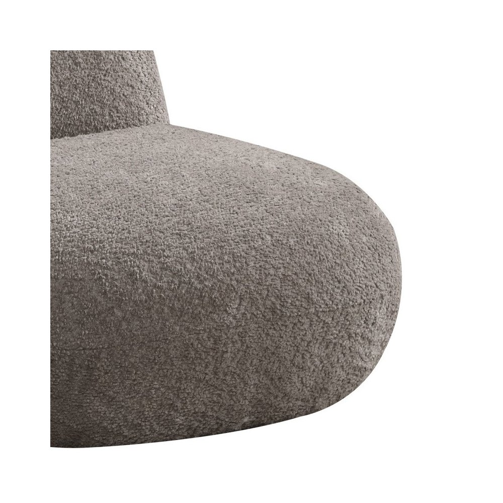 Weston 21.5″W Brown Chenille Deer-Shaped Kids Chair