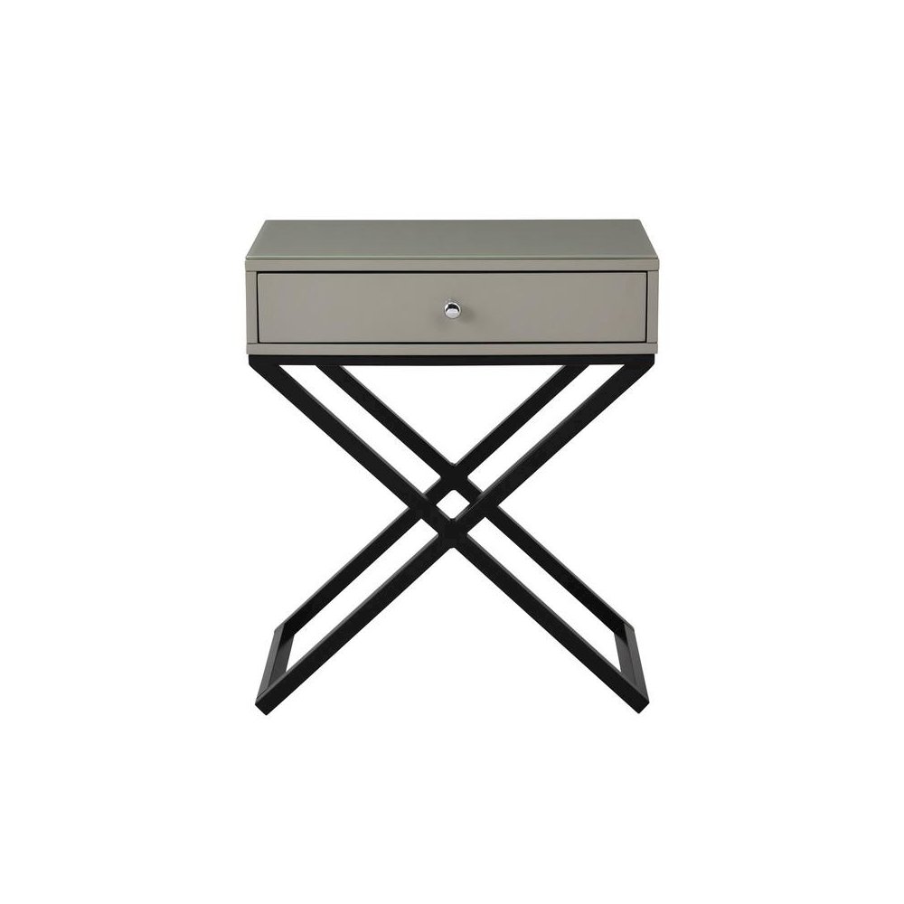 Drawer and Metal Cross Base