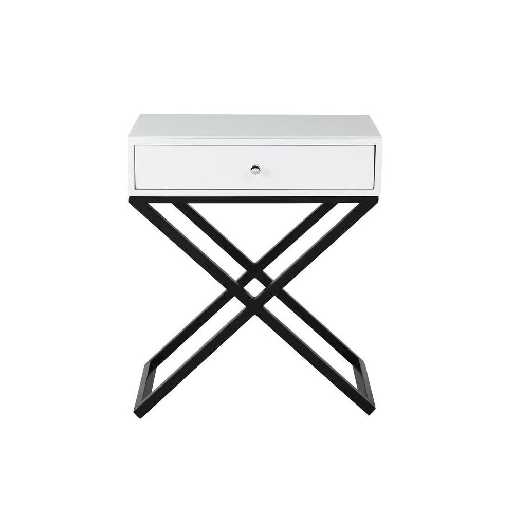 Drawer and Metal Cross Base