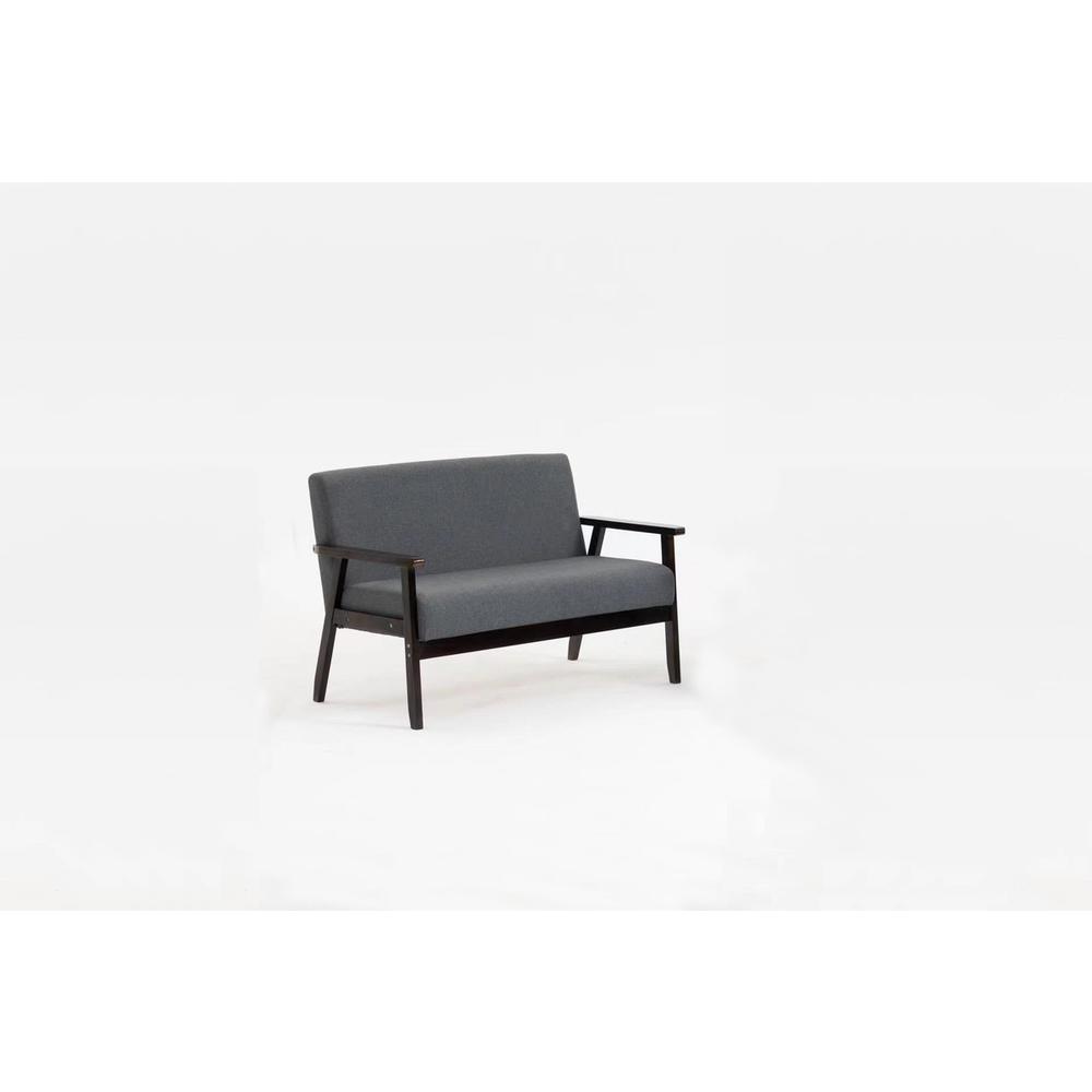 Bahamas Dark Gray Loveseat