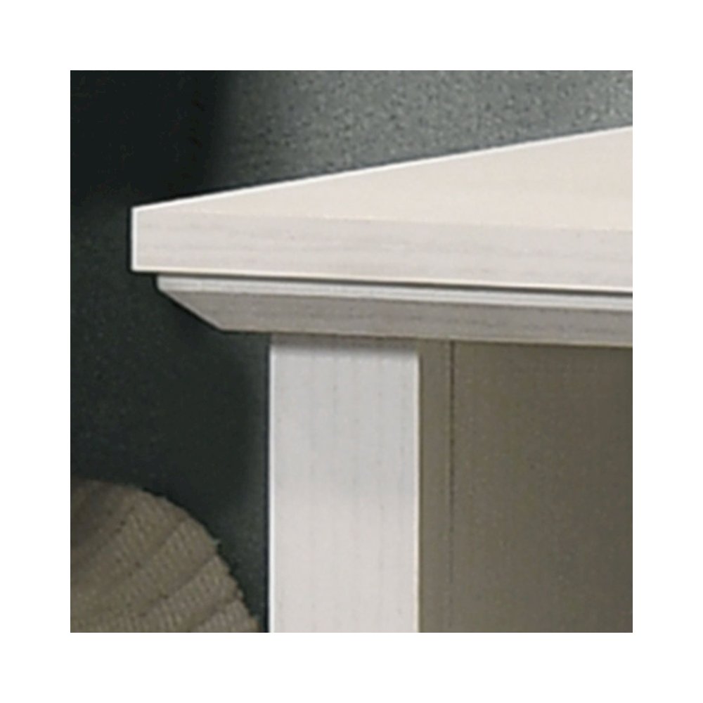 Elara 22″W White 2-Drawer Nightstand Bedside Table with USB charging  Ports
