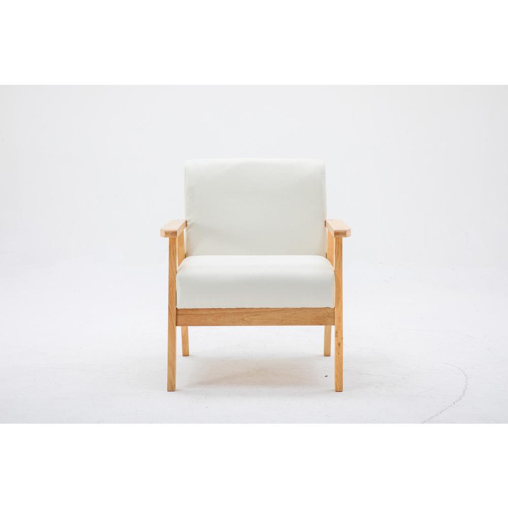 Bahamas Beige Linen Fabric Chair