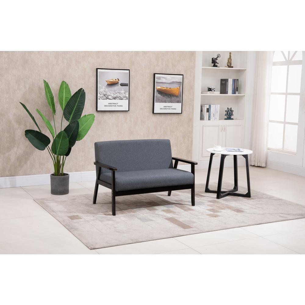 Bahamas Dark Gray Loveseat