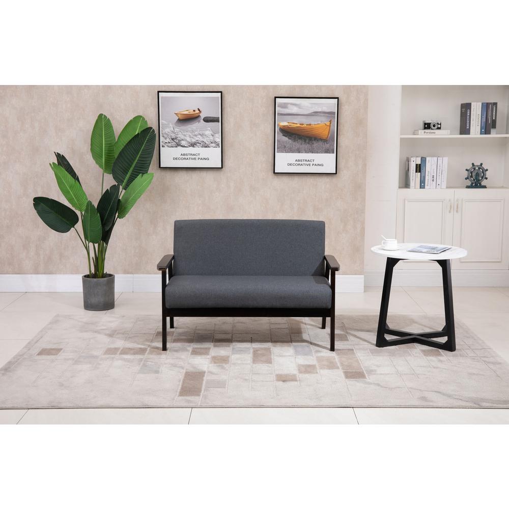 Bahamas Dark Gray Loveseat
