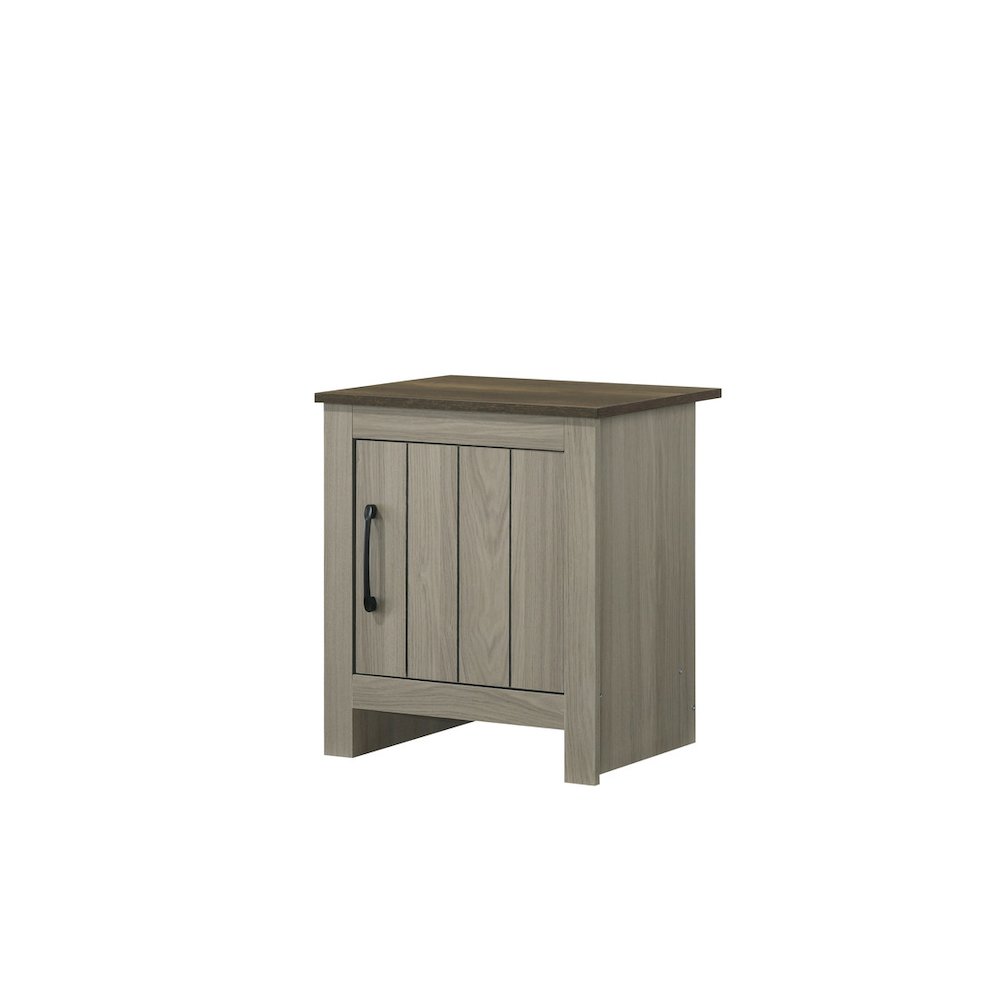 Nyla 16″W Gray Oak End Table