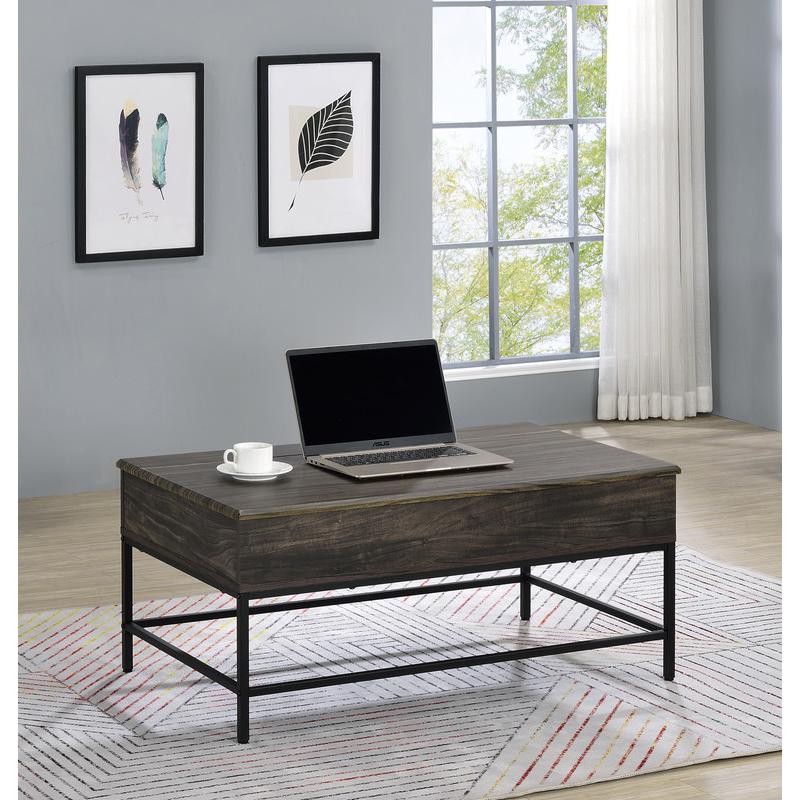 Cliff MDF Brown Lift Top Coffee Table