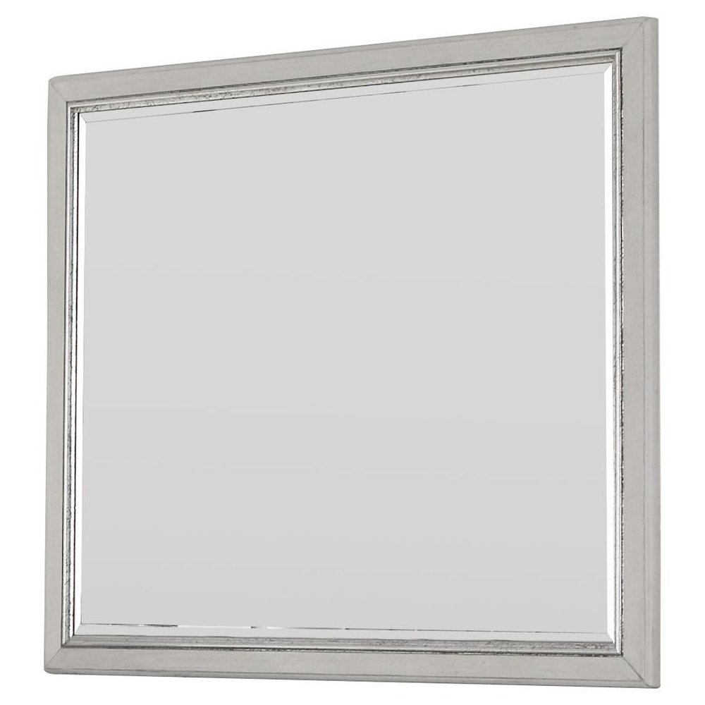 Emory Antique Cream With Mirrored Mirror