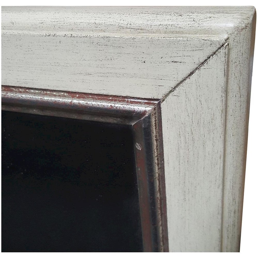 Emory Antique Cream With Mirrored Mirror
