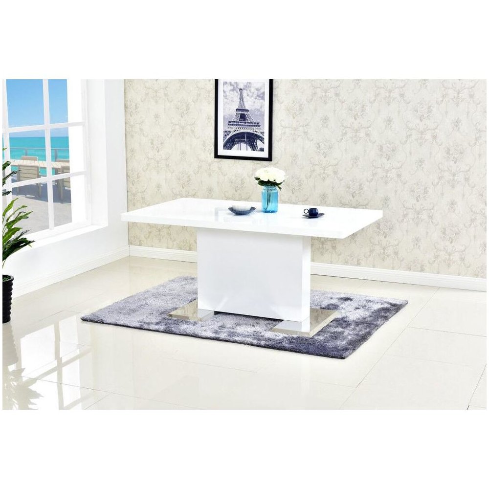 Best Master Bono 5-Piece Modern Solid Wood Dining Set in Gray