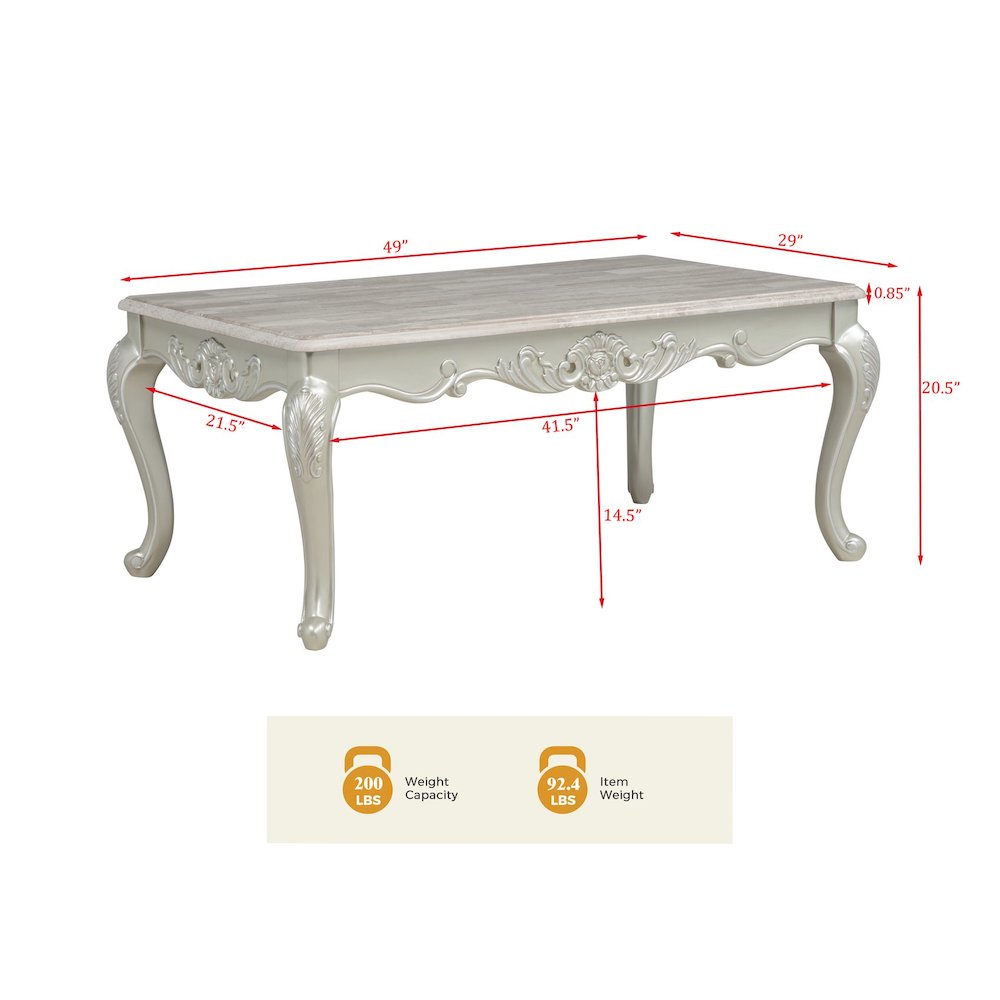 Tlerra Traditional Coffee Table