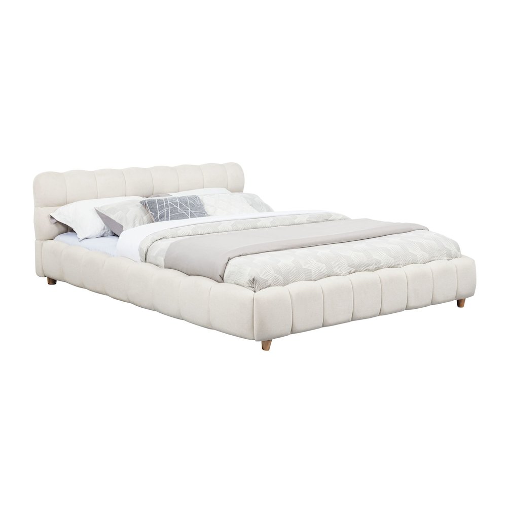 Ctoria Queen Burlap Bed