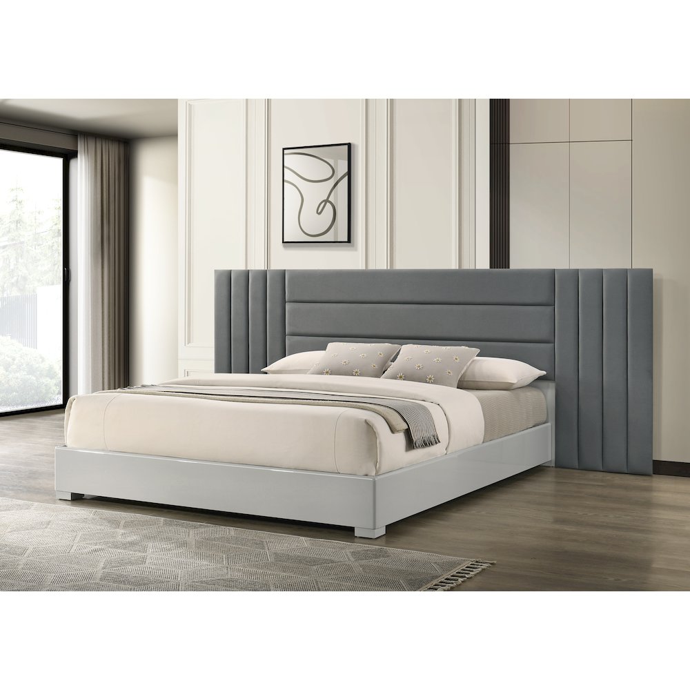 Fabric Channel Tufted Headboard