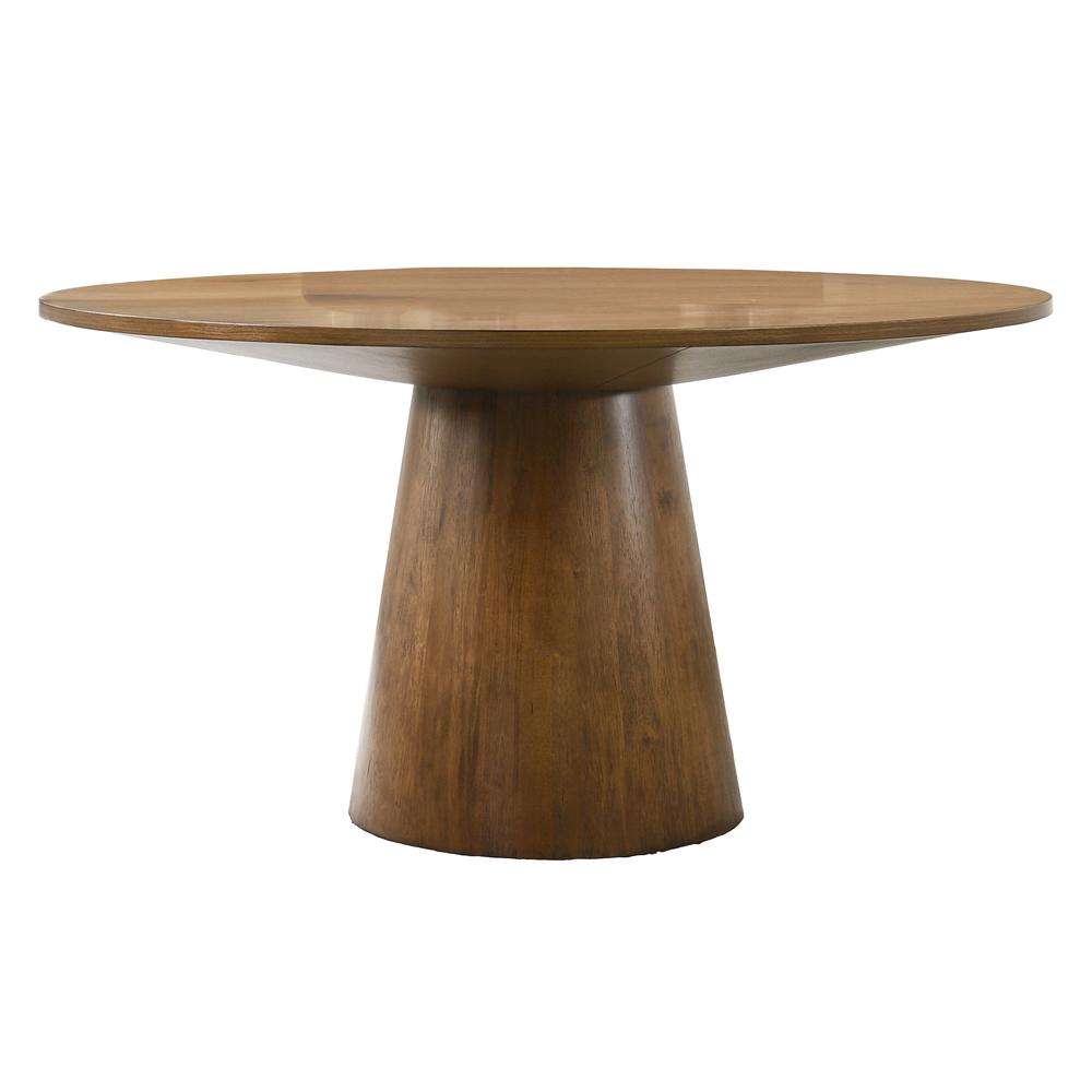 Terra Walnut Round Dining Table