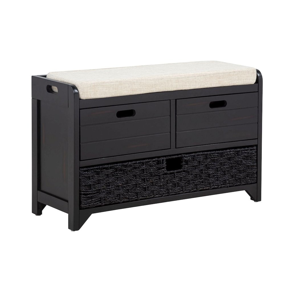 Delport Fully Assembled 2-Drawer Storage Entryway Bench