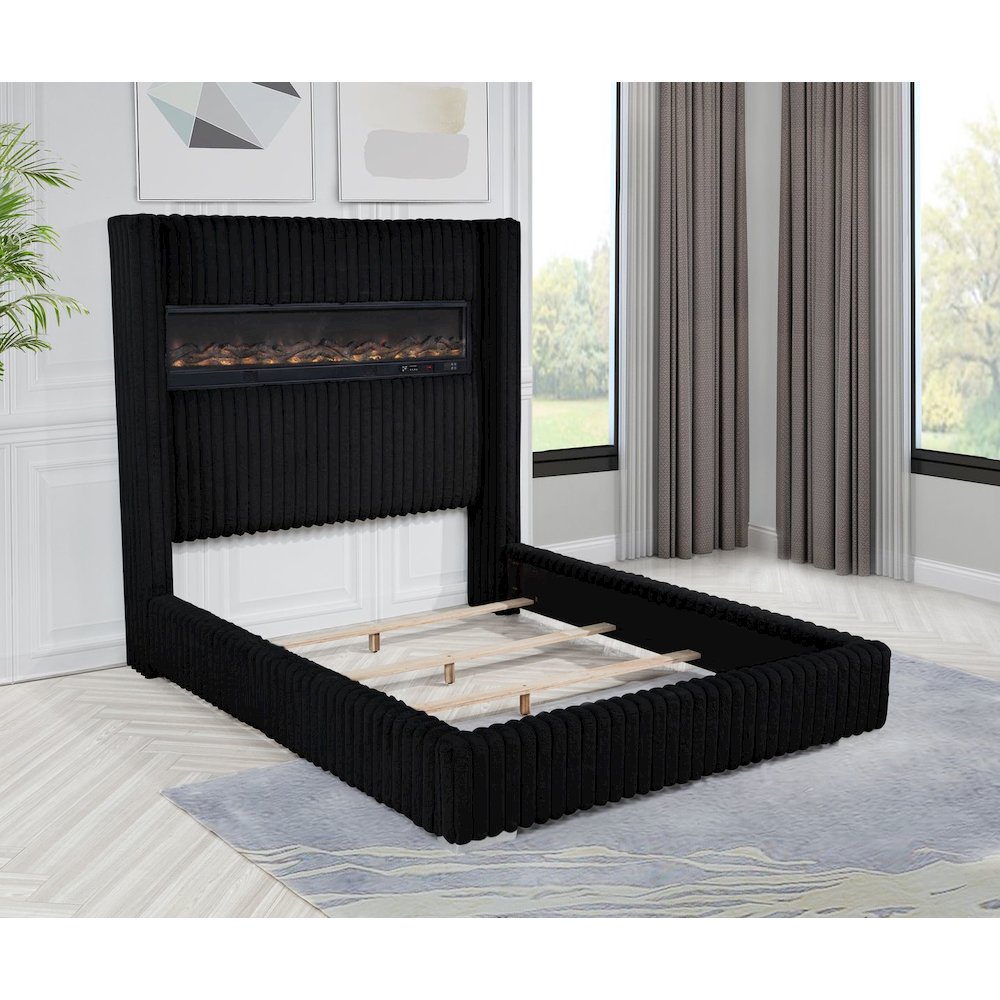 Uphoria Rabbit Velvet California King Bed