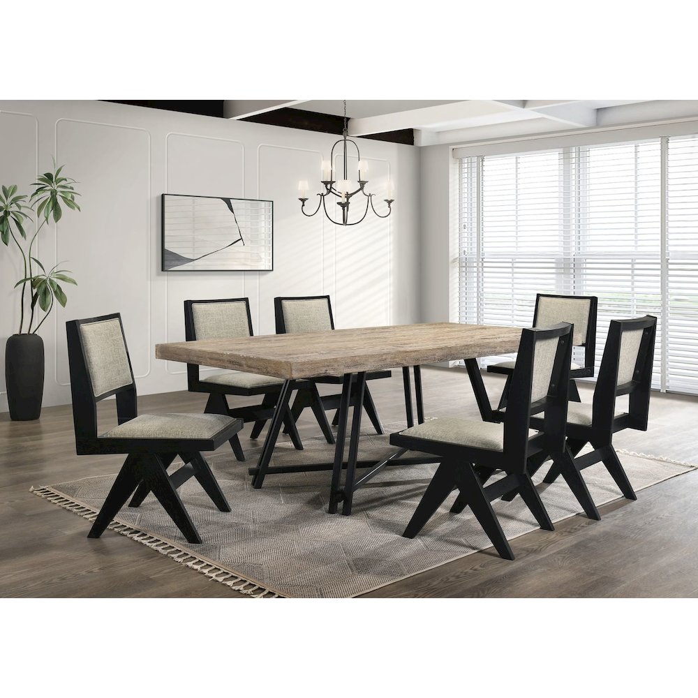 White Oak/Black
