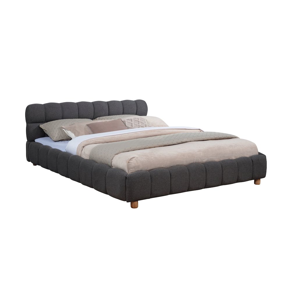 Ctoria Queen Burlap Bed