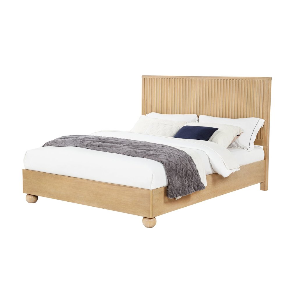 Daplen Scandinavian Modern Eastern King Bed Frame